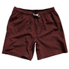 Pinstripes Swim Shorts 7" Made in USA by Tribe Lacrosse