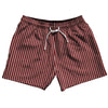 Pinstripes 5" Swim Shorts Made in USA by Tribe Lacrosse