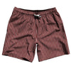 Pinstripes Swim Shorts 7" Made in USA by Tribe Lacrosse