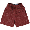 Splatter Lacrosse Shorts Made In USA by Tribe Lacrosse