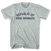 Republic of New Granada Adult Tri-Blend T-shirt by Tribe Lacrosse