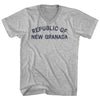 Republic of New Granada Adult Cotton V-neck T-shirt by Tribe Lacrosse