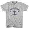 Rhode State Anchor Home Cotton Adult T-shirt by Ultras