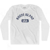 Rhode USA Adult Cotton Long Sleeve T-shirt by Ultras
