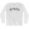 Riyadh Vintage City Adult Cotton Long Sleeve T-shirt by Ultras