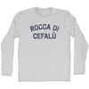 Rocca di Cefalu Adult Cotton Long Sleeve T-shirt by Tribe Lacrosse