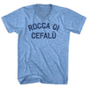 Rocca di Cefalu Adult Tri-Blend V-neck T-shirt by Tribe Lacrosse