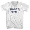Rocca di Cefalu Adult Cotton V-neck T-shirt by Tribe Lacrosse