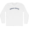 Roman Empire Adult Cotton Long Sleeve T-shirt by Tribe Lacrosse