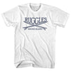 Ruggles Surf Break Crossed Surf Board Surfing Destination Youth Cotton T-Shirt by Tribe Lacrosse
