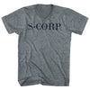 S-CORP Tri-Blend V-neck Womens Junior Cut T-shirt by Tribe Lacrosse