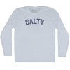 Salty Adult Tri-Blend Long Sleeve T-shirt by Tribe Lacrosse