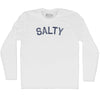 Salty Adult Cotton Long Sleeve T-shirt by Tribe Lacrosse