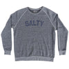 Salty Adult Tri-Blend Sweatshirt by Tribe Lacrosse