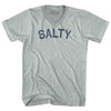 Salty Adult Tri-Blend V-neck T-shirt by Tribe Lacrosse