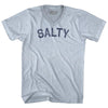 Salty Adult Tri-Blend V-neck T-shirt by Tribe Lacrosse