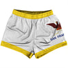 San Francisco Womens & Girls Sport Shorts End Made In USA by Tribe Lacrosse