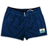 San Marino Country Heritage Flag Shorty Short Gym Shorts 2.5" Inseam Made In USA by Shorty Shorts