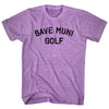 Save Muni Golf Adult Tri-Blend T-shirt by Tribe Lacrosse