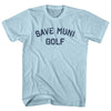 Save Muni Golf Adult Cotton T-shirt by Tribe Lacrosse