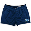 Scotland Country Heritage Flag Shorty Short Gym Shorts 2.5" Inseam Made In USA by Shorty Shorts