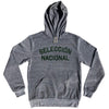 Seleccion  Nacional Hunter Green Text Cotton-Poly Blend Hoodie by Tribe Lacrosse