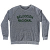 Seleccion  Nacional Hunter Green Text Adult Tri-Blend Sweatshirt by Tribe Lacrosse
