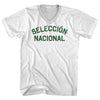 Seleccion  Nacional Hunter Green Text Adult Cotton V-neck T-shirt by Tribe Lacrosse