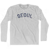 Seoul Vintage City Adult Cotton Long Sleeve T-shirt by Ultras