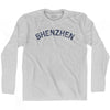 Shenzhen Vintage City Adult Cotton Long Sleeve T-shirt by Ultras