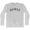 Shiraz Vintage City Adult Cotton Long Sleeve T-shirt by Ultras