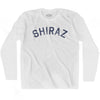 Shiraz Vintage City Adult Cotton Long Sleeve T-shirt by Ultras
