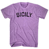 Sicily Adult Tri-Blend T-shirt by Tribe Lacrosse