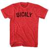 Sicily Adult Tri-Blend T-shirt by Tribe Lacrosse