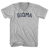 Sigma Adult Cotton V-neck T-shirt by Tribe Lacrosse