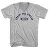 Sink Or Swim 2068 Adult Cotton V-neck T-shirt by Tribe Lacrosse