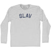 Slav Adult Cotton Long Sleeve T-shirt by Tribe Lacrosse