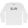Slav Adult Cotton Long Sleeve T-shirt by Tribe Lacrosse