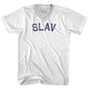 Slav Adult Tri-Blend V-neck T-shirt by Tribe Lacrosse