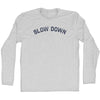 Slow Down Adult Cotton Long Sleeve T-shirt by Tribe Lacrosse