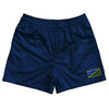 Solomon Islands Country Heritage Flag Rugby Shorts Made In USA by Rugby Shorts
