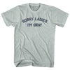 Sorry Ladies I'm Gray Adult Tri-Blend T-shirt by Tribe Lacrosse
