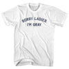 Sorry Ladies I'm Gray Adult Cotton T-shirt by Tribe Lacrosse
