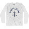 South Carolina State Anchor Home Cotton Adult Long Sleeve T-shirt by Ultras