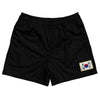 South Korea Country Heritage Flag Rugby Shorts Made In USA by Rugby Shorts