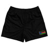 South Sudan Country Heritage Flag Rugby Shorts Made In USA by Rugby Shorts