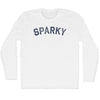 Sparky Adult Cotton Long Sleeve T-shirt by Tribe Lacrosse