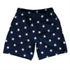 Stars Athletic Running Fitness Exercise Shorts 7" Inseam Shorts Made In USA by Tribe Lacrosse