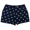 Stars Shorty Short Gym Shorts 2.5" Inseam Made In USA by Tribe Lacrosse