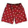 Stars Athletic Running Fitness Exercise Shorts 7" Inseam Shorts Made In USA by Tribe Lacrosse